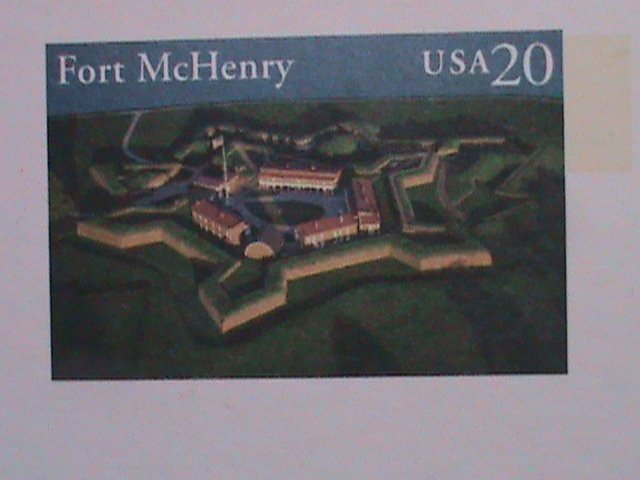 ​UNITED STATES-1996 -FORT MCHENRY- MNH-POST CARD-VF- WE SHIP TO WORLD WIDE