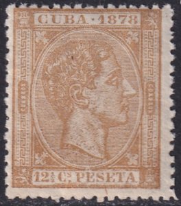 Cuba 1878 Sc 78 MNH**