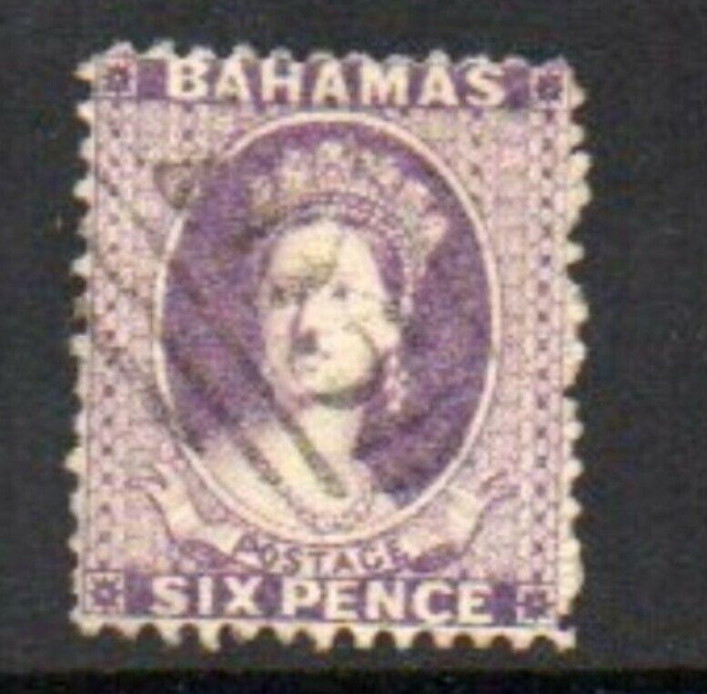 BAHAMAS #14 Victoria - 6p CLEAN AND NICE - cv$80.00