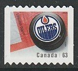 2013 Canada - Sc 2663ii - MNH VF - 1 single - Canadian NHL - Edmonton Oilers