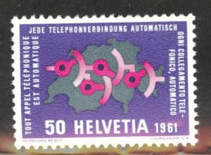 Switzerland Scott 405 MNH** 1961 stamp