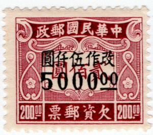 (I.B) China Postal : CNC Surcharge $5000 on $200 OP