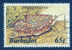 BARBADOS SC# 653 VF U 1985
