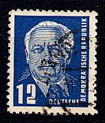 German Democratic Republic Scott # 54, used