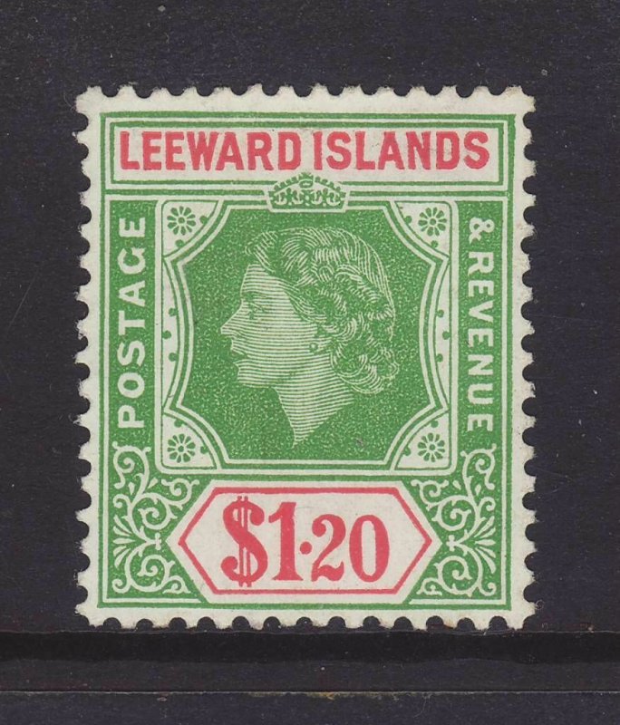 1954 Leeward Is $1.20 Unused SG138