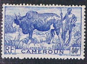 Cameroun 306 MLH Zebu and herder (BP641)