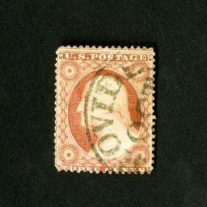 US Stamps # 25 F-VF Fresh Used Catalog Value $175.00