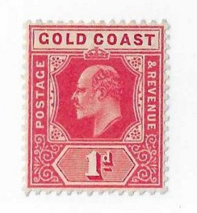 Gold Coast  Sc #57 1p red NH VF
