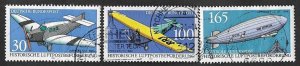 SMI) 1991 GERMANY, AIRCRAFT, HISTORY OF POSTAL TRANSPORTATION BY AIR, used