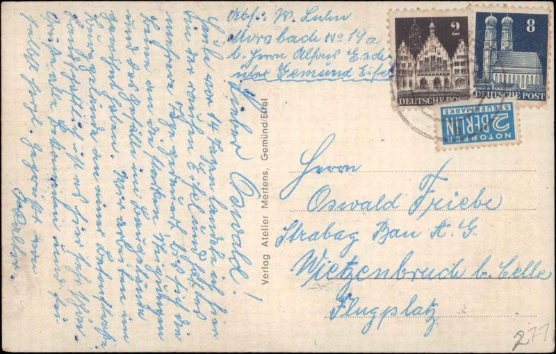 Germany Post-1950, Picture Postcards