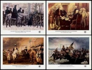 SCOTT 1686-89  AMERICAN BICENTENNIAL SOUVENIR SHEETS (4 SHEETS)  MNH