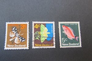 New Zealand 1970 Sc 442-4 FU