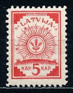 Latvia #18 Single MH