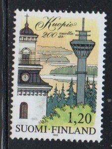 Finland Sc 664 1982 200th Anniversary Kuopio stamp mint NH