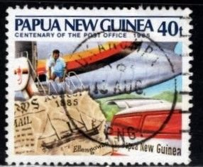 Papua New Guinea - #628 Post Office Centenery - Used