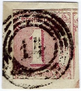 Germany North District SC#18 Used VF. SCV$27.50..Grab a Bargain!