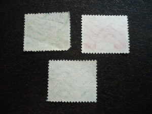 Stamps - Japan - Scott# 194-196 - Used Set of 3 Stamps