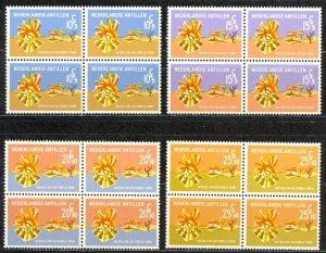 Netherlands Antilles Sc# B85-B88 MNH block/4 1968 Social & Cultural Projects