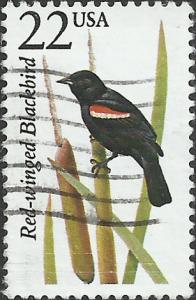 # 2303 USED RED-WINGED BLACKBIRD