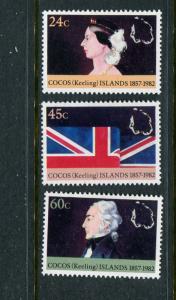 Cocos islands #82-4 Mint