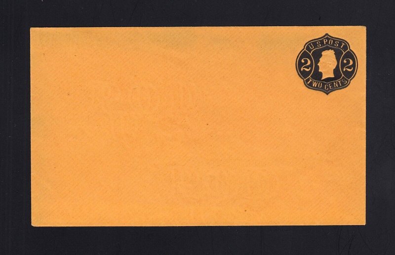 U56, UPSS #116a Mint Envelope DOUBLE IMPRESSION -RARE