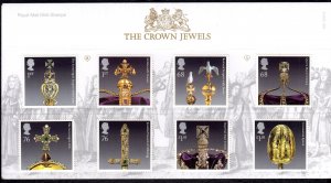 Great Britain 2011 British Crown Jewels Complete MNH Set in Pack SC 2931-2938