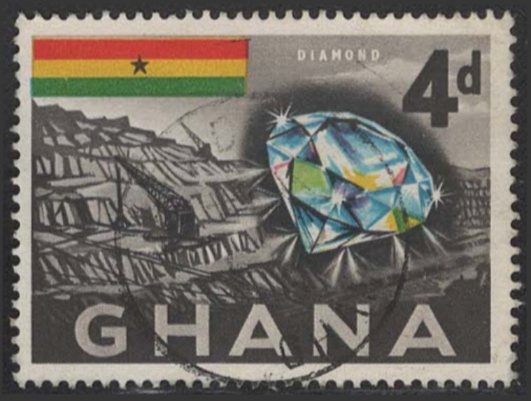 Ghana #54 (1959), postally used single