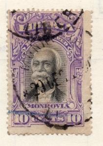 Liberia 1920s Officials Early Issue Fine Used 10c. 151459