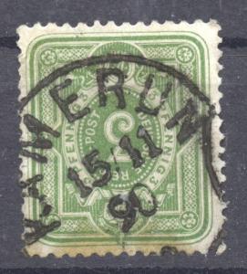 Kamerun, 1890, Forerunner 3 Pf. , Mi. V 39 b, VF ++ 