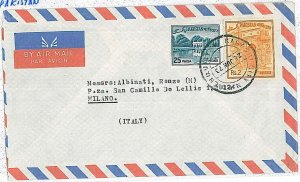 27098  - PAKISTAN - POSTAL HISTORY - AIRMAIL COVER to ITALY 1973