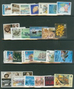 EDW1949SELL : BERMUDA Beautiful collection of ALL DIFF VF MNH CPLT SETS & S/S