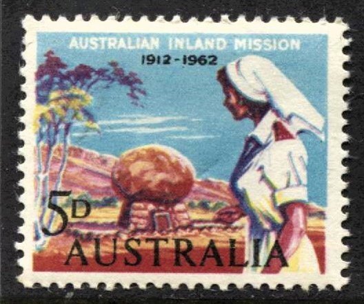 STAMP STATION PERTH - Australia #346 QEII Inland Mission MNH