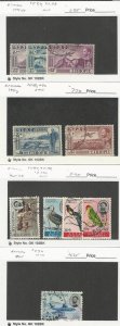 Ethiopia, Postage Stamp, #C25, C27-8, C30, C32, C94, C97-8, C96 Used, JFZ