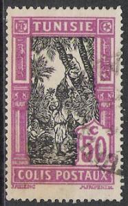 Tunisia #Q16 Parcel Post Used