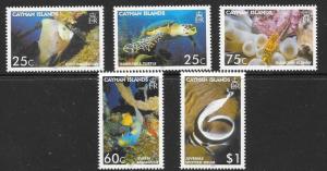 CAYMAN ISLANDS SG1098/102 2006 AQUATIC TREASURES MNH