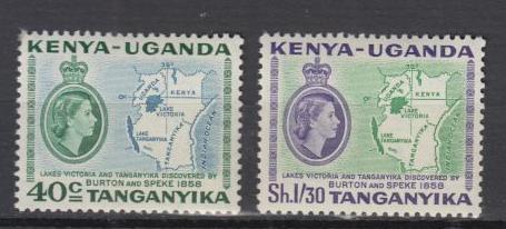 KUT - 1958  QEII Discovery of Lakes - MNH  (2316)