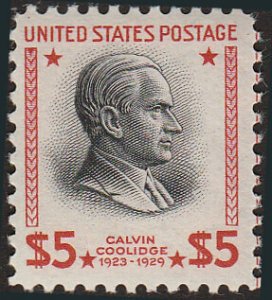 # 834 MINT NEVER HINGED ( MNH ) CALVIN COOLIDGE