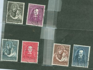 Luxembourg #B156-61 Used Single (Complete Set)