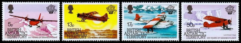 British Antarctic Territory Scott 117-120 (1983) Mint NH VF Complete Set C