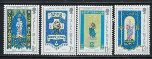 Isle of Man 92-95 MNH 1976 set (bc1002)