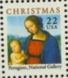 US Stamp #2244 MNH - Madonna and Child Single
