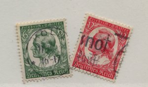 GERMANY 446-47 USED