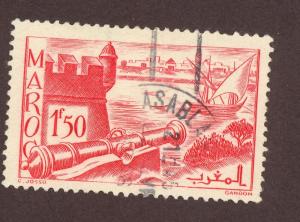 French Morocco  SC# 168A   Used