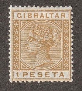 EDSROOM-17034 Gibraltar 36 HR 1889-95 Key Value Queen Victoria CV$90