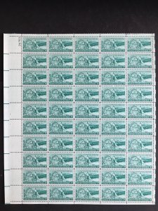 1953 sheet, Washington Territory Sc # 1019