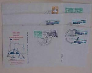 GERMAN DDR ANTARCTIC 7 DIFF.  CACHET UNADDRESSED