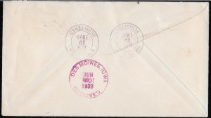 WCstamps: U.S. Loso Unlisted- 20th Century Fancy Cancels Kiron, IA 1939 Cover