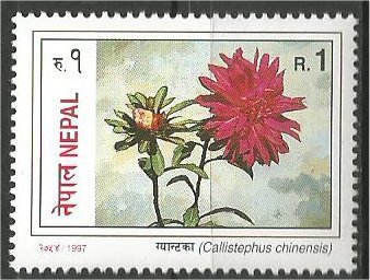 NEPAL, 1997, MNH 1r, Flowers Scott 621