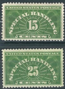 USQE 2, 4 MLH VF 1925 SCV $42.25