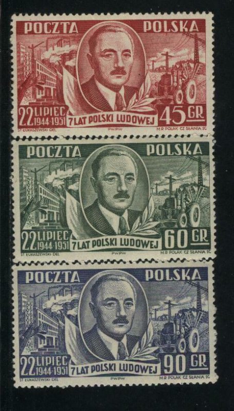 Poland MNH Sc 518-20